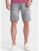 OMBRE Blugi scurti relaxed fit - Gri