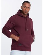 OMBRE Hanorac de bumbac cu buzunar kangaroo