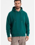 OMBRE Hanorac din amestec de bumbac cu maneci cazute - Verde persan