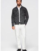 OMBRE Jacheta din denim cu buzunare frontale - Negru stins