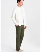 OMBRE Pantaloni cargo cu croiala dreapta - Kaki