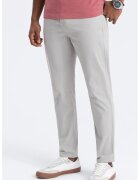 OMBRE Pantaloni cu talie medie - Alb murdar