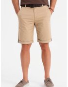 OMBRE Pantaloni regular fit cu buzunare - Bej