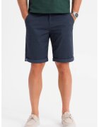 OMBRE Pantaloni regular fit cu buzunare - Bleumarin