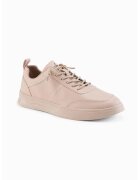 OMBRE Pantofi sport uni cu logo - Maro taupe