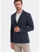 OMBRE Sacou slim-fit cu buzunar pe piept