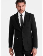 OMBRE Sacou slim-fit cu buzunar pe piept