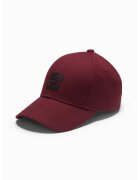 OMBRE Sapca cu detaliu logo - Visiniu