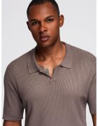 OMBRE Tricou polo striat