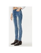 ONE TEASPOON Blugi dama - 304604515 - Bumbac - Albastru - Albastru