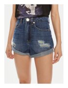 ONE TEASPOON Pantaloni dama - 7408 - Bumbac/Poliester - Albastru