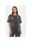 ONE TEASPOON Tricou dama - 304604331 - Bumbac - Gri - Gri