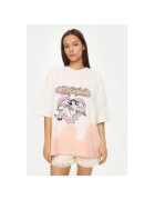 ONE TEASPOON Tricou dama - 304604416 - Bumbac - Bej - Bej