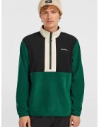 ONeill Bluza de trening din fleece cu fenta cu fermoar - pentru schi WC'Cruz Triple Polartec® - Verde/Alb fildes/Negru