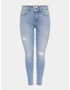 Only Blugi dama - 303321697 - Bumbac Organic - Albastru