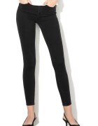 Only Blugi skinny push-up cu talie medie Power - Negru