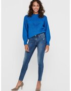 Only Blugi skinny Wauw - Albastru inchis/Albastru pal