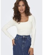 Only Bluza cambrata Ea - Crem