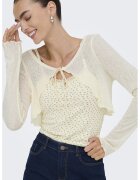 Only Bluza cu aspect 2in1 Lemone - Crem