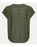 Only Bluza dama 15231005 - Poliester - Verde - Verde