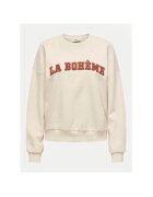 Only Bluza dama - 304768026 - Bumbac/Poliester reciclat - Bej - Bej