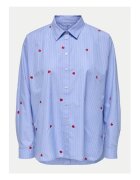 Only Bluza dama - Albastru - Bumbac - Albastru