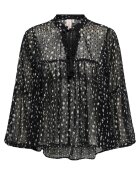 Only Bluza dama Poliester reciclat - Negru - Negru