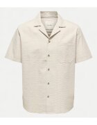 Only Camasa barbati Sons - 22030342 - Bumbac/Bumac reciclat - Bej - Bej