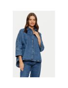Only Camasa dama - 304784194 - Bumbac - Albastru - Albastru