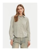 Only Camasa dama - 304784750 - Bumbac - Verde - Verde