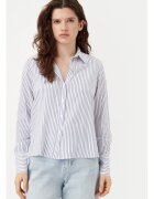 Only Camasa dama - 304928437 - Viscoza - Albastru - Albastru