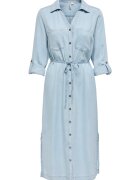 Only Camasa stil rochie dama 15337931 - Lyocell - Albastru - Albastru