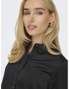 Only Camasa uni cu nasturi - Negru