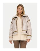 Only Cojoc dama - 304494123 - Poliester - Bej - Bej