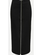 Only Fusta 15338423 - viscoza/poliester/elastan - negru