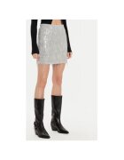Only Fusta dama - 304518423 - Poliester - Argintiu - Argintiu