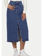 Only Fusta dama - 304784149 - Bumbac/Bumbac - Albastru - Albastru