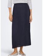 Only Fusta lunga cu model uni - Bleumarin
