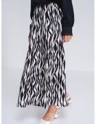 Only Fusta maxi cu model - Alb/Negru