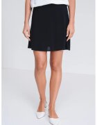 Only Fusta-pantalon scurta din viscoza - Negru