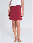 Only Fusta-pantalon scurta din viscoza - Visiniu