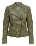 Only Geaca dama - 301826750 - Piele Ecologica - Verde