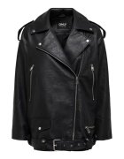 Only Geaca dama - 302619528 - Piele Ecologica - Negru