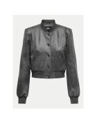 Only Geaca dama - 304518515 - Piele ecologica - Gri - Gri