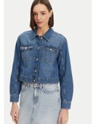 Only Geaca dama - 304785023 - Bumbac/Bumbac - Albastru - Albastru