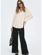 Only Pantaloni cu pliuri Ravenna - Negru