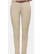 Only Pantaloni dama 15218519 - Bumbac - Bej - Bej