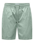 Only Pantaloni scurti barbati Sons - 22027949 - Bumbac - Verde - Verde