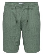 Only Pantaloni scurti barbati Sons - 22028301 - Bumbac - Verde - Verde