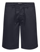 Only Pantaloni scurti barbati Sons - 22029213 - Bumbac - 2XL INTL - Bleumarin